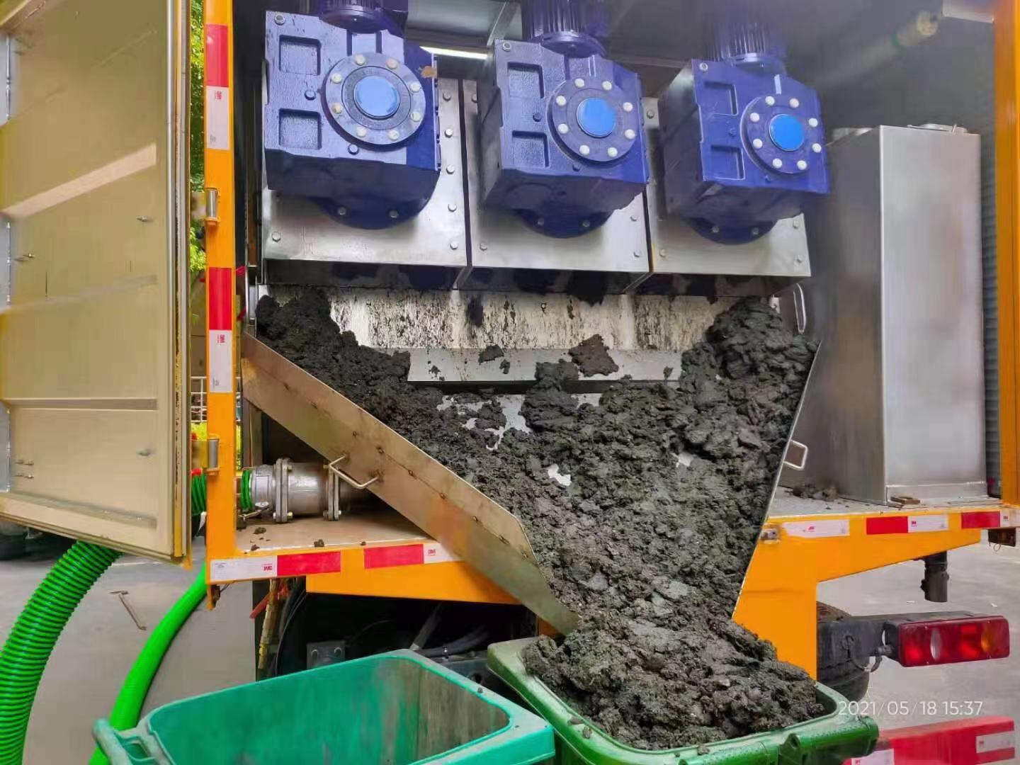 文儒镇化粪池清掏城市维护站-泥浆净化干湿分离处理